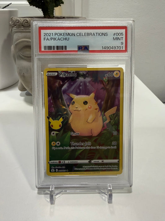Pikachu (CEL 005) PSA9