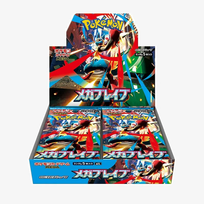 Pokémon TCG Mega Brave M1L Booster Box Japonesa