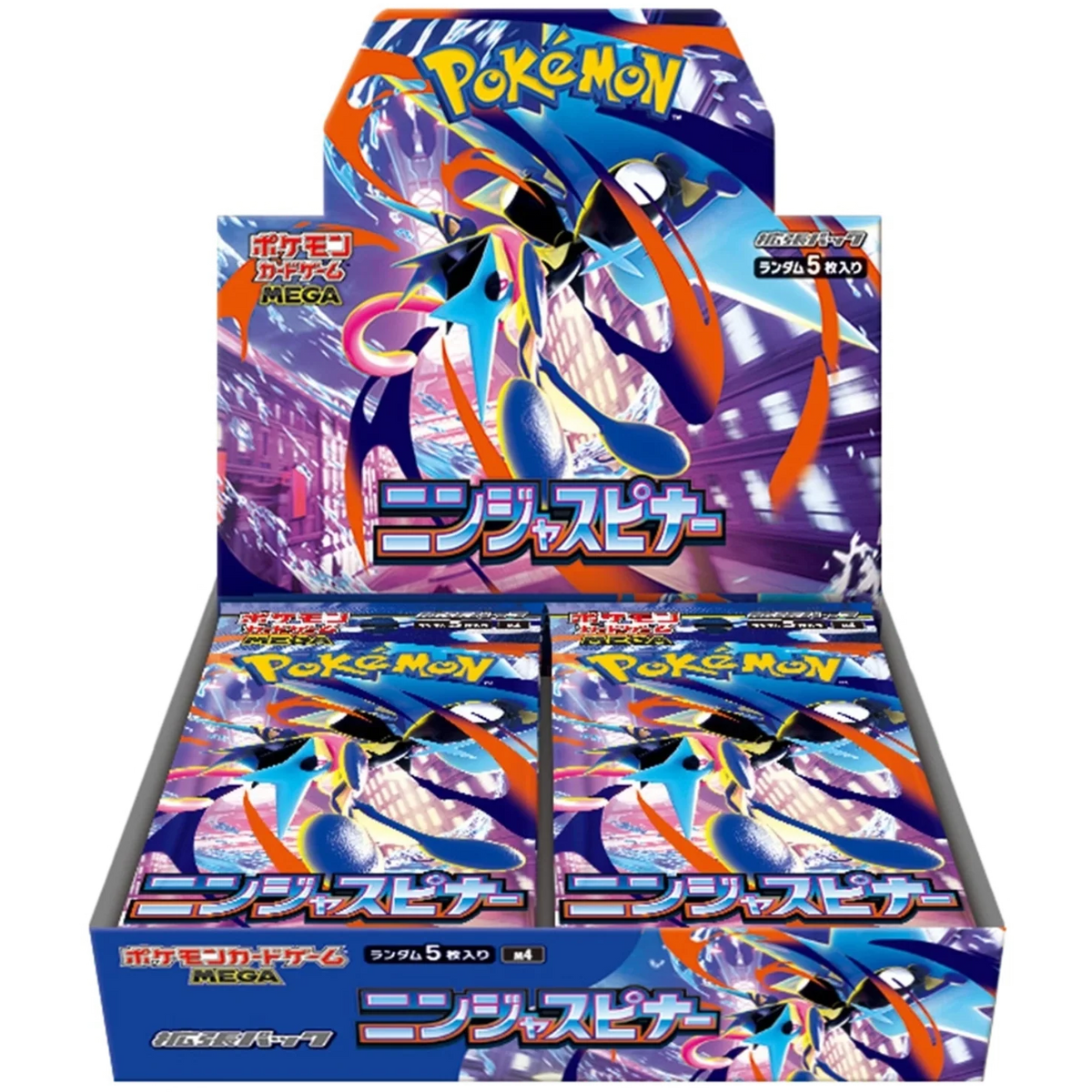 Pokémon TCG Ninja Spinner M4 Booster Box Japonés