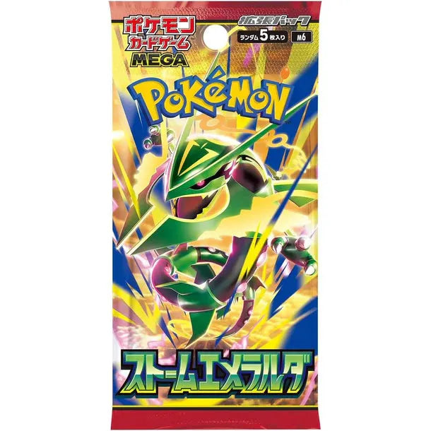 Pokémon TCG Storm Emerald M6 Japonés – Sobre Booster Pack