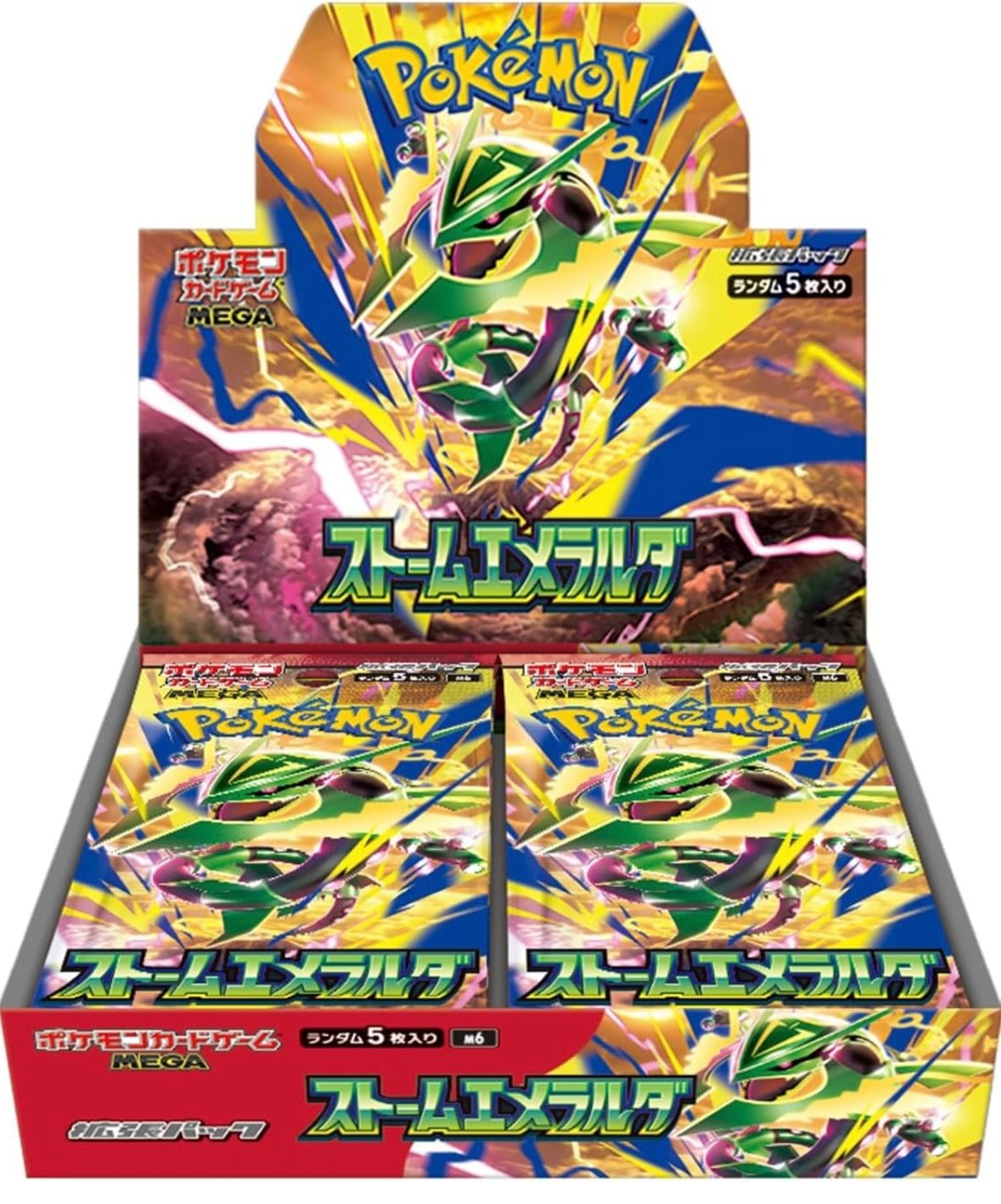 Pokémon TCG Storm Emerald M6 Booster Box Japonés